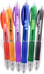 Pens: Colorful Fun Pen with Grip